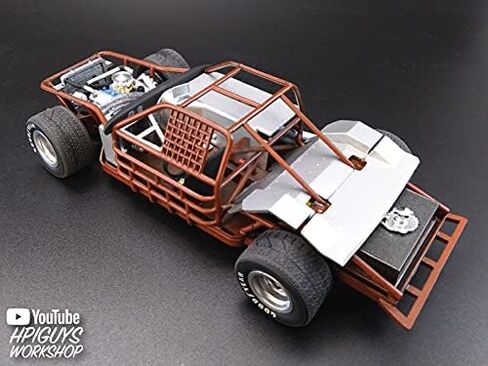 Round 2 MPC Pontiac GTO Super Stocker 1:25 Plastic Model Kit, Chrome (MPC939M) in Saudi Arabia