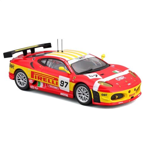 Bburago B18-36303 1:43 فيراري ريسينغ F430 GT2 2008، أحمر #97 in Saudi Arabia