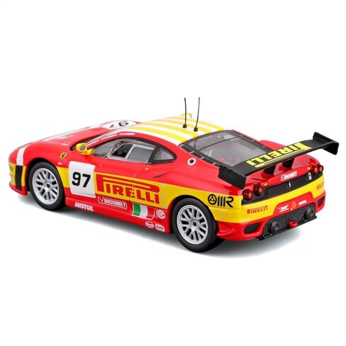 Bburago B18-36303 1:43 فيراري ريسينغ F430 GT2 2008، أحمر #97 in Saudi Arabia