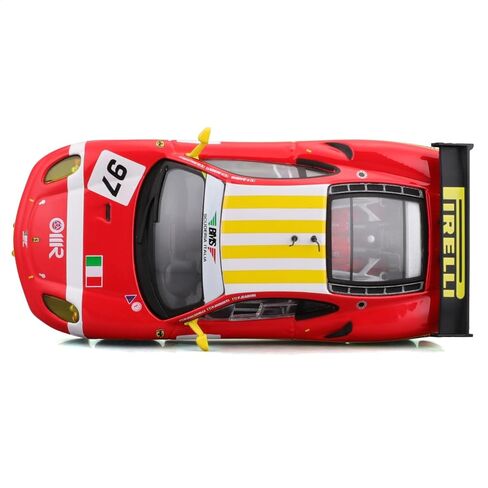 Bburago B18-36303 1:43 فيراري ريسينغ F430 GT2 2008، أحمر #97 in Saudi Arabia