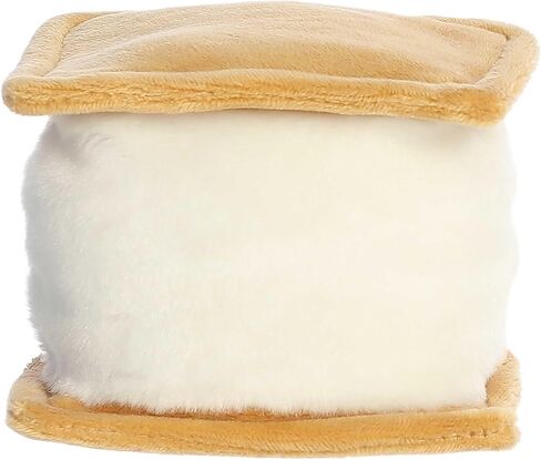 Aurora® Adorable Palm Pals™ Fudgey Heart S'More™ Stuffed Animal - Pocket-Sized Play - Collectable Fun - Brown 5 Inches in Saudi Arabia