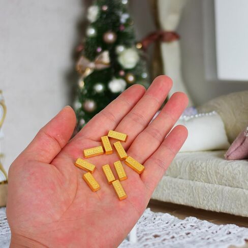 30 PCS Dollhouse Mini Mini Model Mini Fake Gold Brick Mini Gold Fake, in Saudi Arabia
