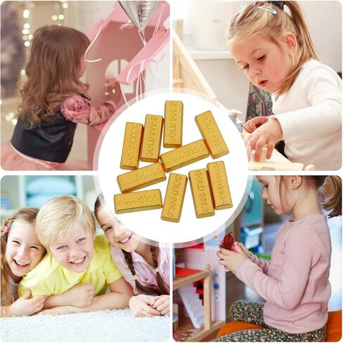 30 PCS Dollhouse Mini Mini Model Mini Fake Gold Brick Mini Gold Fake, in Saudi Arabia