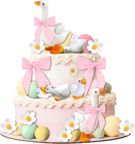 One Silly Goose Cake Topper One Silly Goose Birthday Decor Silly Goose Birthday Decorations in Saudi Arabia