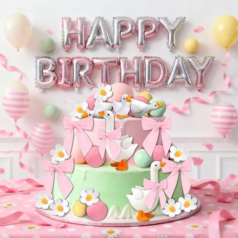 One Silly Goose Cake Topper One Silly Goose Birthday Decor Silly Goose Birthday Decorations in Saudi Arabia