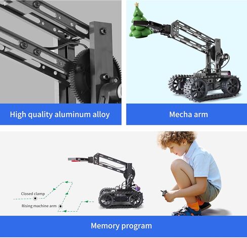 Robotic Arm Kit,STEM Toys Science Kits for Kids Age 8-12,Cool Engineering Building Toys,Educational Projects Set Gifts for 8 9 10 11 12 13 14 Years Old Boys Girls Teens,Birthday Xmas Gifts for Teens in Saudi Arabia