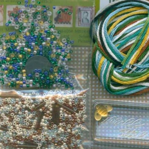Mill Hill Mallard Beaded Counted Cross Stitch Ornament Kit 2010 Autumn Harvest MH18-0206 in Saudi Arabia