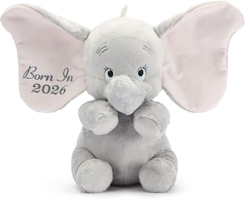 Disney Store Official My First Dumbo 2026 Plush - 11" Dumbo Plushy - Stuffed Animals for Babies with Embroidered Features & Detailed Sculpting - Super Soft & Huggable Design - Cute Plushies for Baby in Saudi Arabia