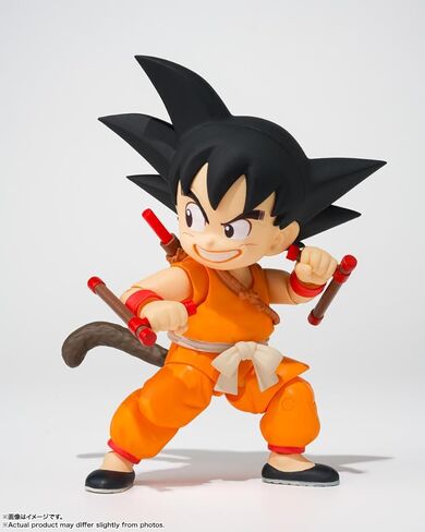 TAMASHII NATIONS S.H.Figuarts Son Goku & Dragon - 40th Anniversary Edition - PVC & ABS, Approximately 75mm, Painted Figure in Saudi Arabia