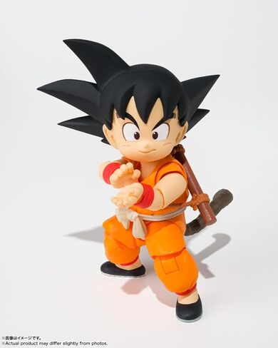 TAMASHII NATIONS S.H.Figuarts Son Goku & Dragon - 40th Anniversary Edition - PVC & ABS, Approximately 75mm, Painted Figure in Saudi Arabia
