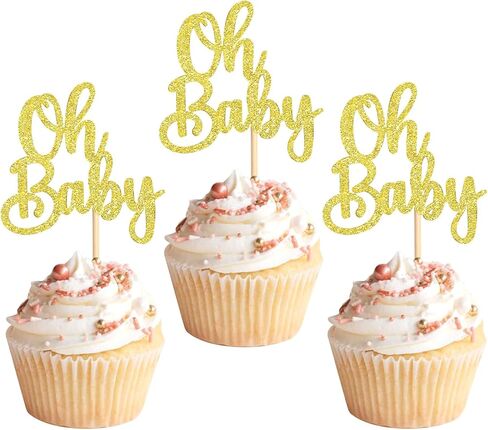 32Pcs Printed Baby Girls Cupcake Toppers It's a Girl Pink Bear Nipple Feeder Trojans Stroller Cupcake Picks for Baby Shower Pink Girls Birthday It's A Girl Gender Reveal Party Decoration in Saudi Arabia