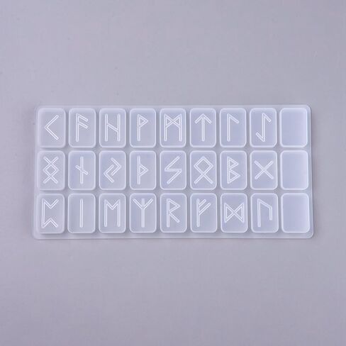 1 Pc Silicone Molds, Resin Casting Molds for DIY Cake Decoration Chocolate Candy Craft Necklace UV Resin Epoxy Resin Pendant Jewelry Making, 220x107x10mm, Inner Diameter: 29x19x10mm in Saudi Arabia