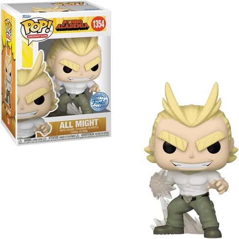 Funko Pop! Animation: My Hero Academia - All Might *Texas Smash Shop Exclusive in Saudi Arabia