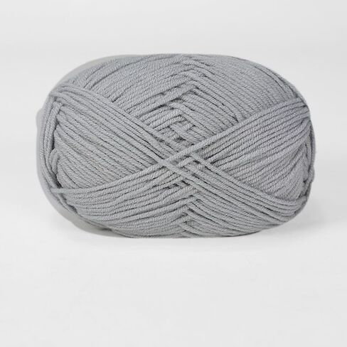 Crochet & Knitting Yarn for Beginners with Easy-to-See Stitches for Crocheting-Cotton-Nylon Blend in Saudi Arabia