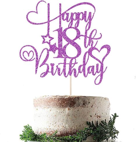غلاف كعكة عيد الميلاد الثلاثين السعيد باللون الأرجواني اللامع، غلاف كعكة عيد الميلاد الثلاثين/الذكرى السنوية (أرجواني - 30) in Kuwait