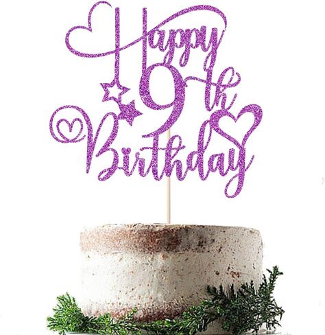 غلاف كعكة عيد الميلاد الثلاثين السعيد باللون الأرجواني اللامع، غلاف كعكة عيد الميلاد الثلاثين/الذكرى السنوية (أرجواني - 30) in Kuwait