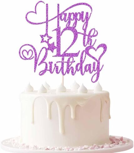 غلاف كعكة عيد الميلاد الثلاثين السعيد باللون الأرجواني اللامع، غلاف كعكة عيد الميلاد الثلاثين/الذكرى السنوية (أرجواني - 30) in Kuwait