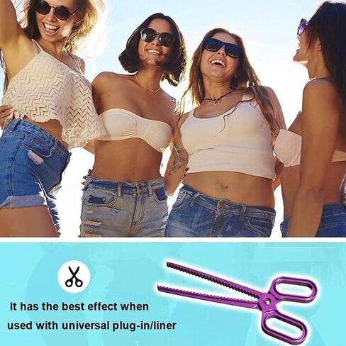 مقص حرفي لمنصات حمالة الصدر - أداة احترافية مقاس 5.5 بوصة | أداة خياطة مريحة لإدراج حمالة الصدر الرياضية وصناعة الملابس الداخلية بنفسك in Kuwait