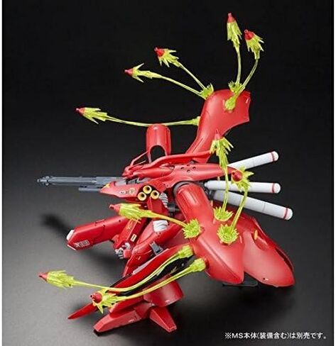 Bandai MG 1/100 Sazabi Ver.Ka & 1/100 Nightingale Extension Funnel Effect Set in Saudi Arabia