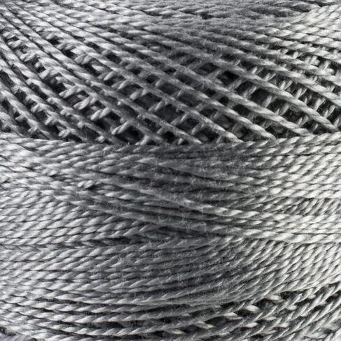 DMC CORPORATION DMC Pearl Cotton Ball Size 8 87yd-Medium Tin Embroidery Accessory, Grey (Grey Marl) in Saudi Arabia