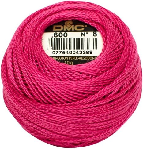 DMC CORPORATION DMC Pearl Cotton Ball Size 8 87yd-Medium Tin Embroidery Accessory, Grey (Grey Marl) in Saudi Arabia