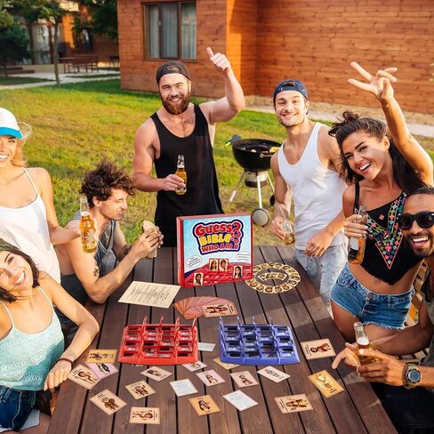 Guess Bible Games Who Am I 24 Holy Bible Characters with Life Story & Verse Cards Christian Guess Board Games Trivia Study Supplies for Sunday School Youth Group Church Religious Catholic Gifts in Saudi Arabia