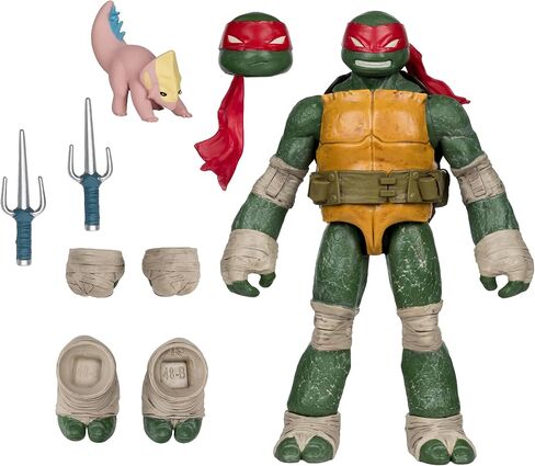 McFarlane Toys- Teenage Mutant Ninja Turtles (Page Punchers) Raphael 5in Action Figure with Comic in Saudi Arabia