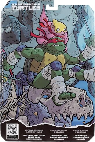 McFarlane Toys- Teenage Mutant Ninja Turtles (Page Punchers) Raphael 5in Action Figure with Comic in Saudi Arabia