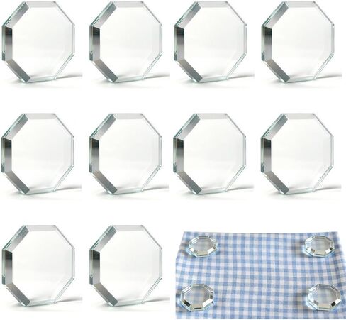10 Pack Crystal Glass Pattern Weights for Sewing, Fabric Sewing Weights for Cloth Precision Dressmaking Pattern Cutting Crafting Sample Cutting Paper Weights in Saudi Arabia