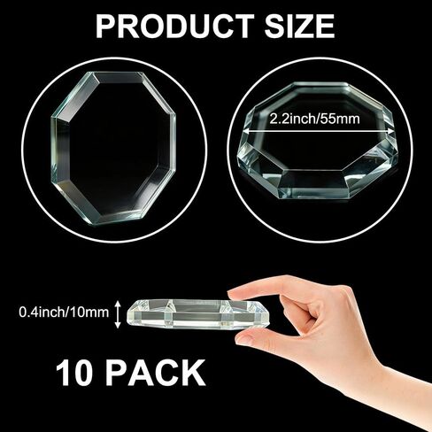 10 Pack Crystal Glass Pattern Weights for Sewing, Fabric Sewing Weights for Cloth Precision Dressmaking Pattern Cutting Crafting Sample Cutting Paper Weights in Saudi Arabia