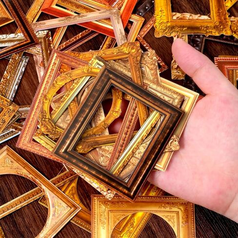 120 Pcs Frame Stickers, Vintage Scrapbooking Stickers Scrapbook Embellishments Frames Photo Decorative for Journals, Planners, Wedding Albums, DIY Crafts, and Collage Art in Saudi Arabia