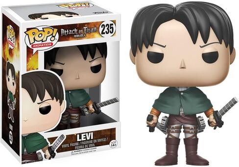Funko POP Anime Attack on Titan Levi Ackerman Action Figure in Kuwait