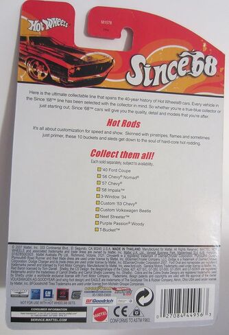 Mattel Hot Wheels Since '68 Custom Volkswagen Beetle Hot Rods #8 of 10 in Saudi Arabia