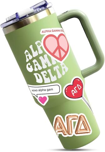 Alpha Gamma Delta - Sticker Sheet - Love Theme in Saudi Arabia