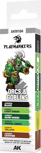 AK Interactive PLAYMARKERS SET AKM104 ORCS & GOBLINS (6x) in Saudi Arabia