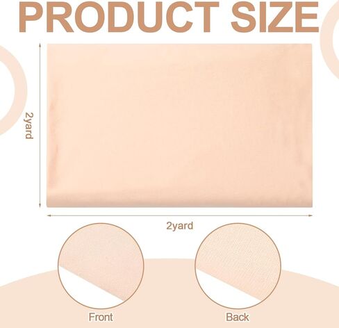 Tegeme 100% Cotton Doll Making Fabric 2 x 2 Yards Soft Skin Fabric DIY Face and Body Doll Making Supplies for Sewing Puppet Crochet Dolls Animals Apparel in Saudi Arabia