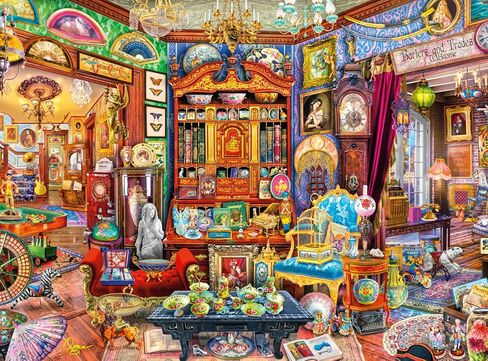 Buffalo Games – Aimee Stewart - Curiosity Shop - 1000 Piece Jigsaw Puzzle - Colorful Puzzles – Precision-Cut Pieces in Saudi Arabia