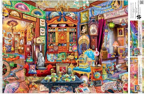 Buffalo Games – Aimee Stewart - Curiosity Shop - 1000 Piece Jigsaw Puzzle - Colorful Puzzles – Precision-Cut Pieces in Saudi Arabia