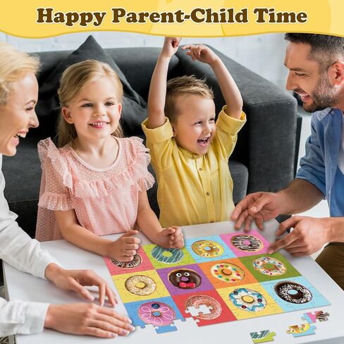 100 قطعة ألغاز للأطفال الذين تتراوح أعمارهم بين 4-6 و6-8 و8-10، 4 عبوات من الحيوانات اللطيفة والكلاب والقطط والكعك للأطفال الذين تتراوح أعمارهم بين 3-5 و4-6 و5-8، و100 قطعة ألغاز كبيرة للبالغين وكبار السن، هدية ألغاز تعليمية (15x10 بوصة) in Kuwait