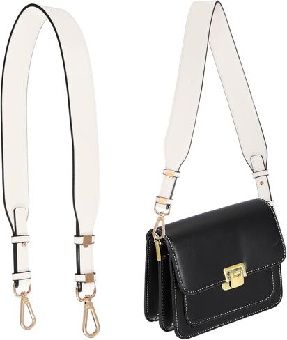 uxcell Leather Purse Strap Replacement Crossbody Adjustable Bag Strap Purse Straps for Women Crossbody Bags in Saudi Arabia