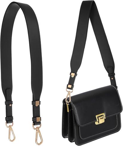 uxcell Leather Purse Strap Replacement Crossbody Adjustable Bag Strap Purse Straps for Women Crossbody Bags in Saudi Arabia