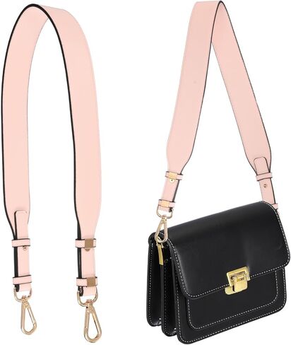 uxcell Leather Purse Strap Replacement Crossbody Adjustable Bag Strap Purse Straps for Women Crossbody Bags in Saudi Arabia