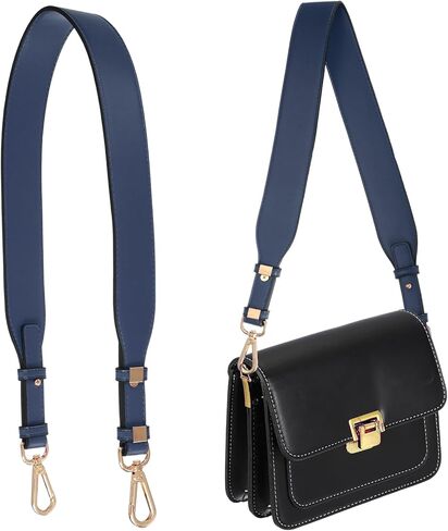 uxcell Leather Purse Strap Replacement Crossbody Adjustable Bag Strap Purse Straps for Women Crossbody Bags in Saudi Arabia