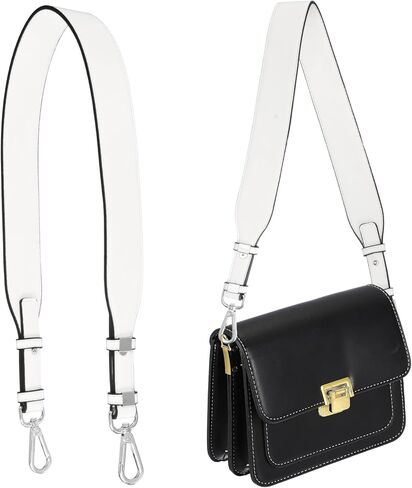 uxcell Leather Purse Strap Replacement Crossbody Adjustable Bag Strap Purse Straps for Women Crossbody Bags in Saudi Arabia