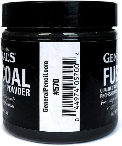 General Pencil Charcoal Powder, 2.3 oz. in Saudi Arabia