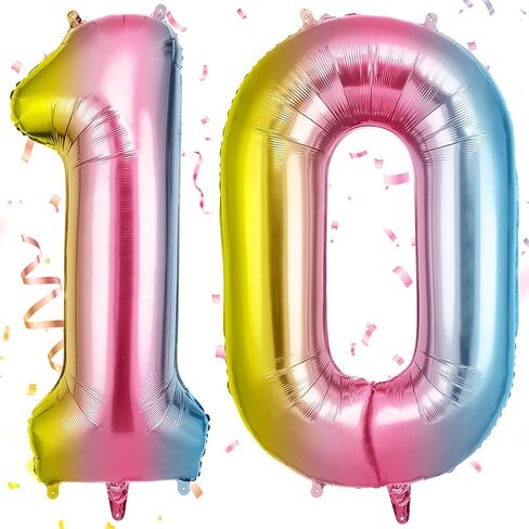 بالون ذهبي رقم 18 مقاس 40 بوصة لتزيين عيد الميلاد الثامن عشر، بالونات عيد ميلاد كبيرة من رقائق معدنية رقم 1 و8 بالونات تضخيم ذاتي للأولاد والبنات والرجال والنساء وأعياد الميلاد وديكورات حفلات الذكرى السنوية in Kuwait