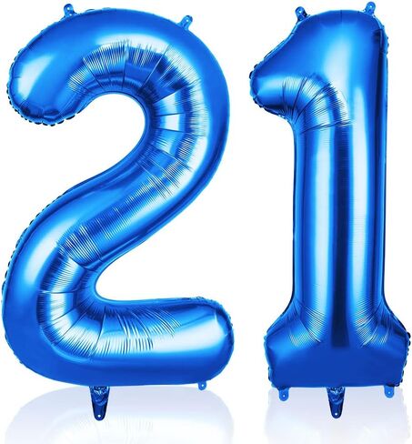 بالون ذهبي رقم 18 مقاس 40 بوصة لتزيين عيد الميلاد الثامن عشر، بالونات عيد ميلاد كبيرة من رقائق معدنية رقم 1 و8 بالونات تضخيم ذاتي للأولاد والبنات والرجال والنساء وأعياد الميلاد وديكورات حفلات الذكرى السنوية in Kuwait