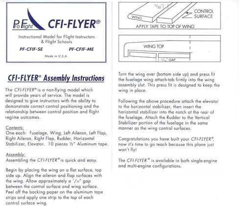 CFI Flyer Instructional Model - Single & Multi Engine in Saudi Arabia