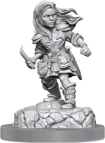 WizKids D&D Nolzur's Marvelous Miniatures: Halfling Rogue Female in Saudi Arabia
