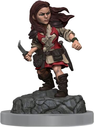 WizKids D&D Nolzur's Marvelous Miniatures: Halfling Rogue Female in Saudi Arabia